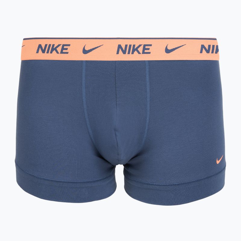 Bokserki męskie Nike Cotton Stretch Trunk 3 pary mineral 6