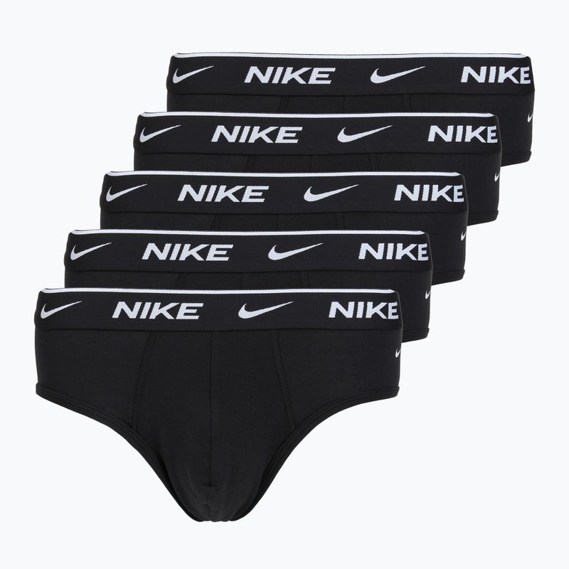 Slipy męskie Nike Cotton Stretch Brief 5 par black