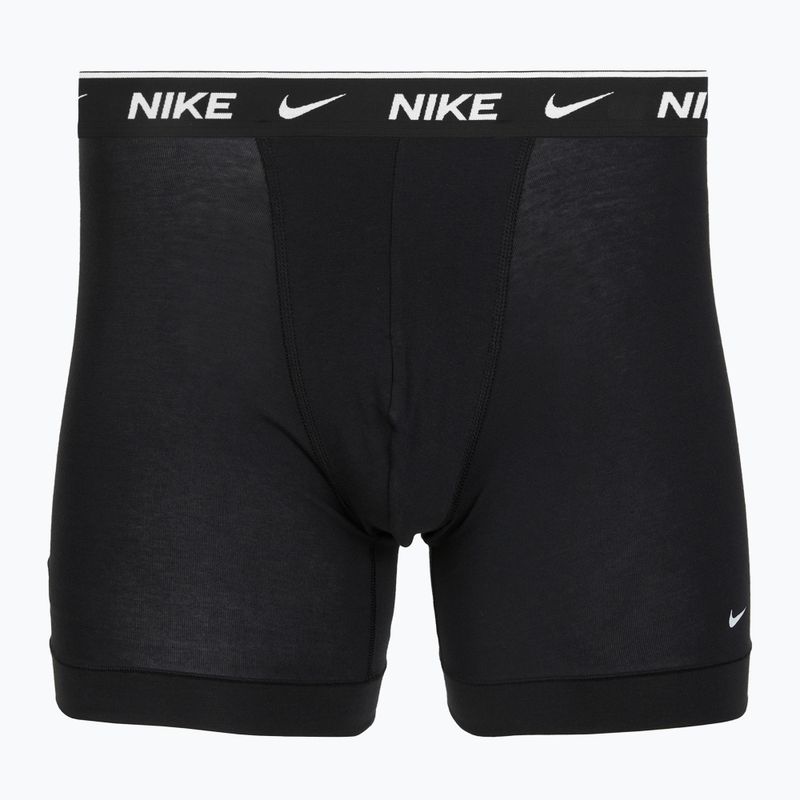 Bokserki męskie Nike Cotton Stretch Boxer Brief black/blue/navy 4