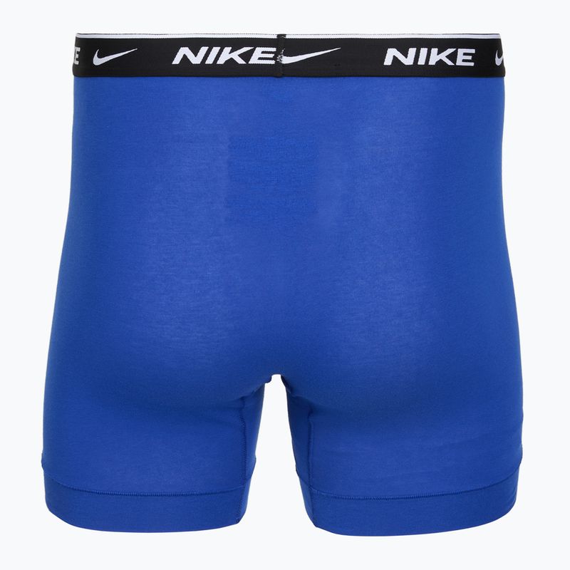 Bokserki męskie Nike Cotton Stretch Boxer Brief black/blue/navy 5