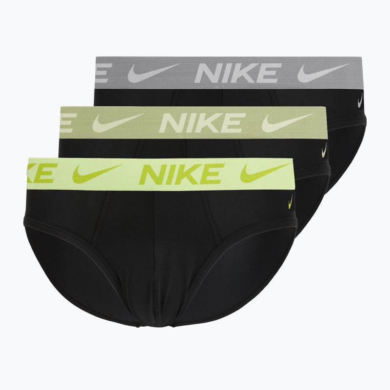 Slipy męskie Nike Dri-Fit Essential Micro 3 pack folkstone gray