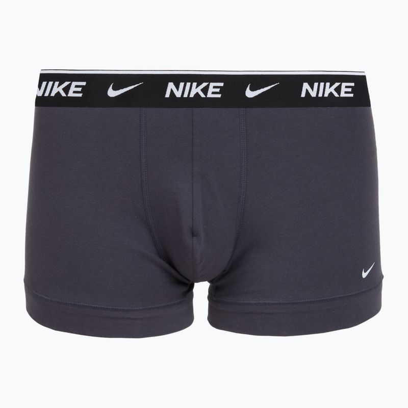Bokserki męskie Nike Cotton Stretch Trunk 3 pack dusty violet 6