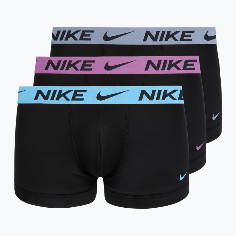 Bokserki męskie Nike Dri-Fit Essential Micro Trunk 3 pack aluminum