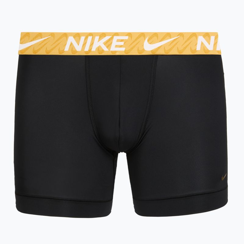 Bokserki męskie Nike Dri-Fit Essential Micro 3 pack metal grey 2