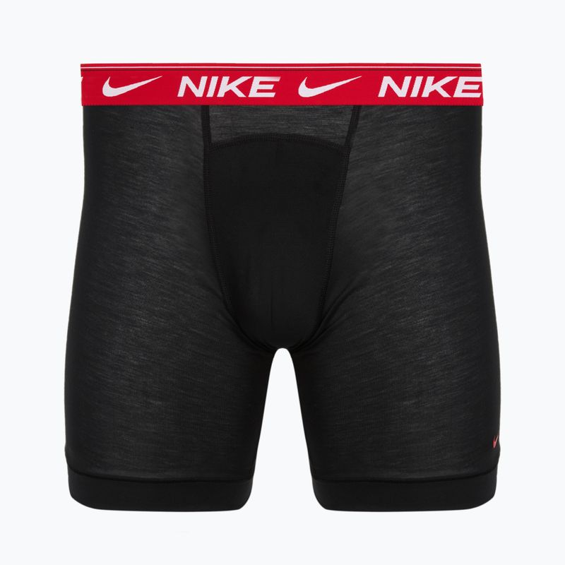 Bokserki męskie Nike Dri-FIT Ultra Comfort Long 3 pack gray 2