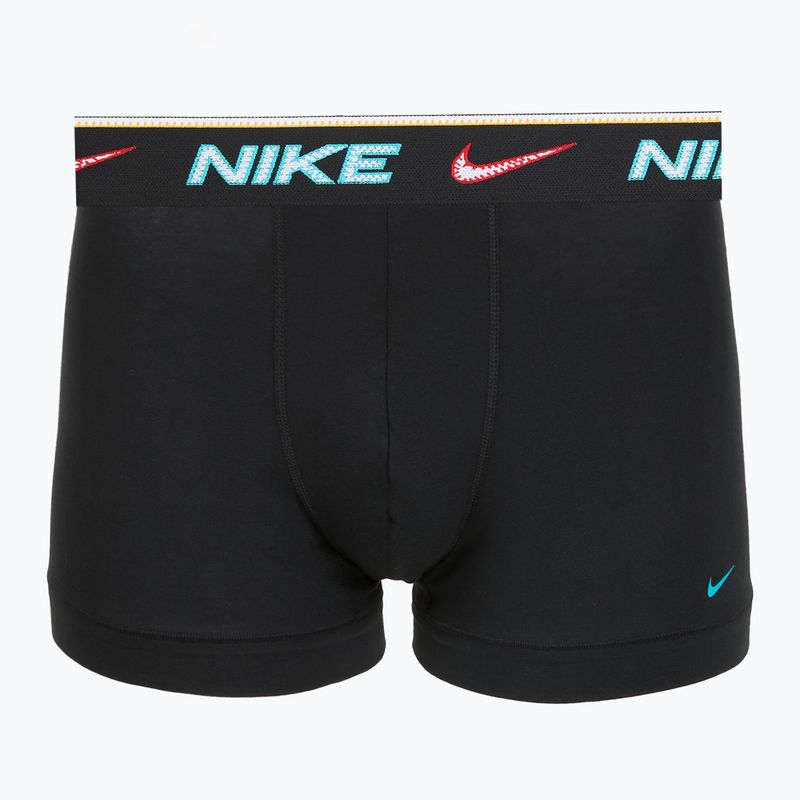 Bokserki męskie Nike Cotton Stretch Trunk 3 pack steel Grey 2