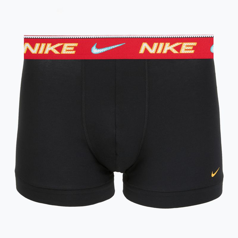 Bokserki męskie Nike Cotton Stretch Trunk 3 pack steel Grey 3