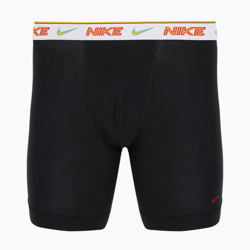 Bokserki męskie Nike Long Boxer Brief steel grey 2
