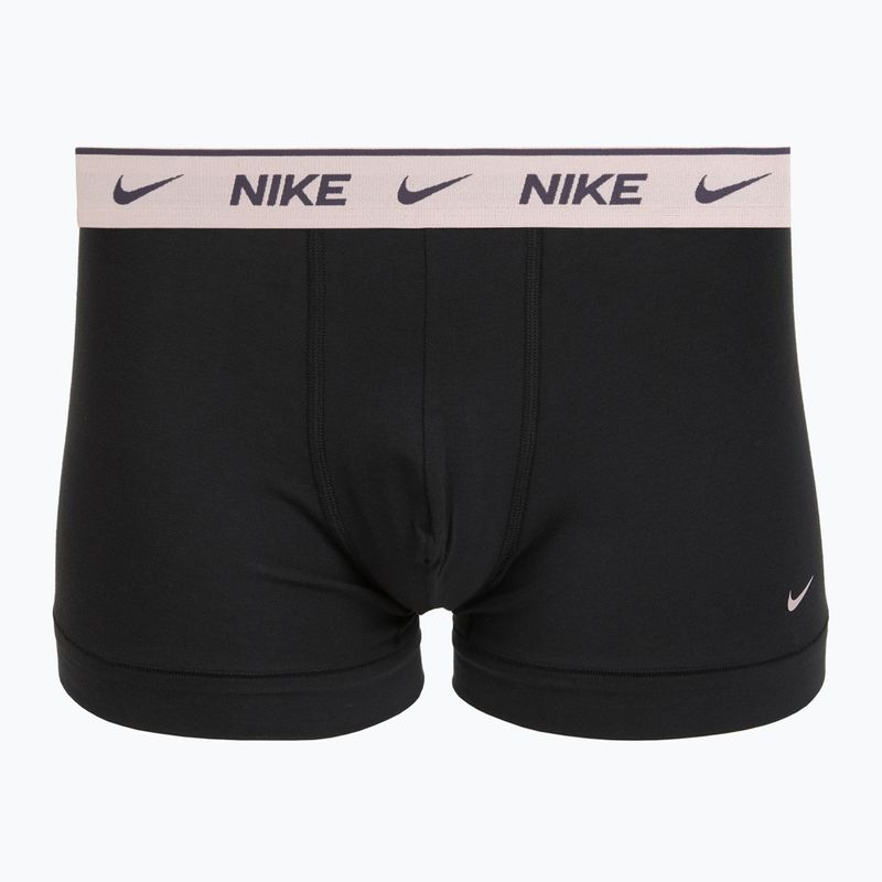 Bokserki męskie Nike Cotton Stretch Trunk 3 pack charcoal heather 2