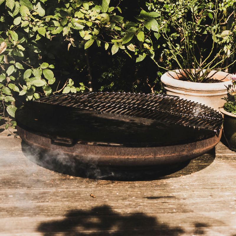 Grill BonFeu Bongrill ½ 80 cm corten 5