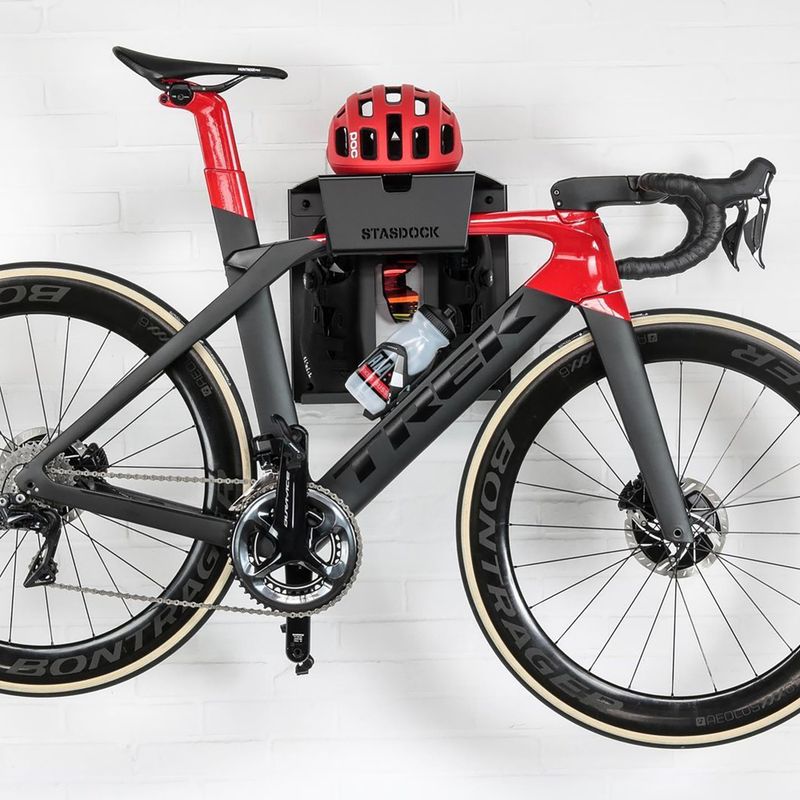 Wieszak rowerowy na ścianę STASDOCK Bike Hanger happy black 4
