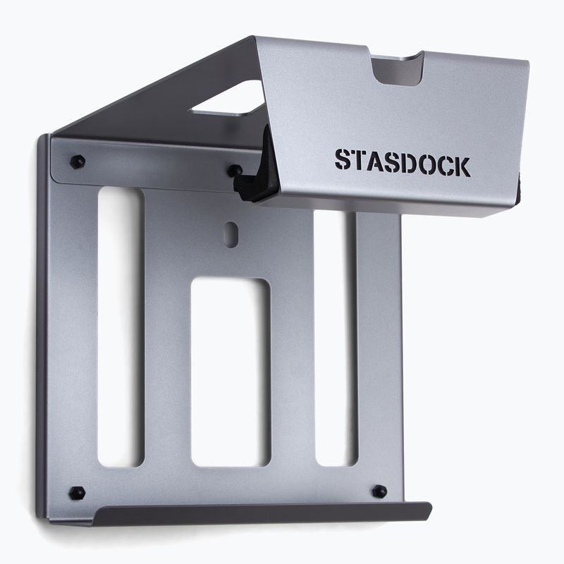 Wieszak rowerowy na ścianę STASDOCK Bike Hanger deep silver