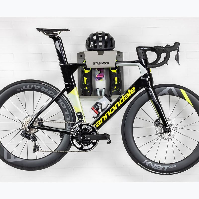 Wieszak rowerowy na ścianę STASDOCK Bike Hanger deep silver 3