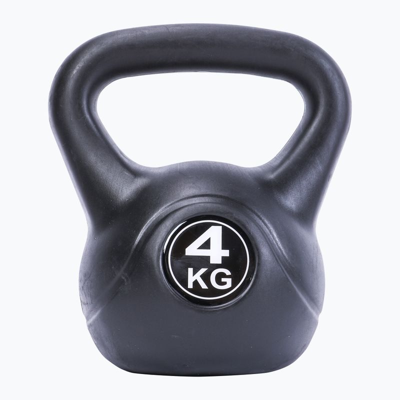 Kettlebell 4 kg Pure2Improve czarny P2I202080