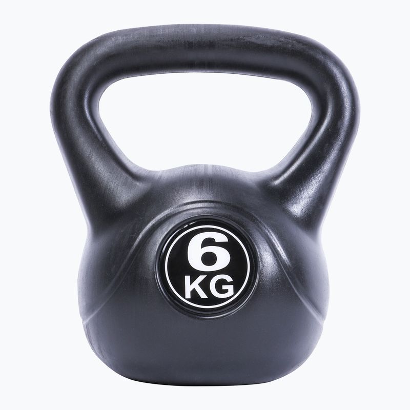 Kettlebell 6 kg Pure2Improve czarny P2I202090