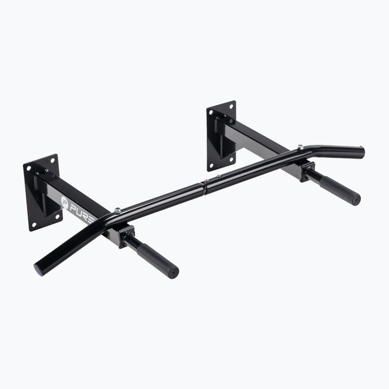 Drążek mocowany do ściany Pure2Improve Chin-Up Bar Medium czarny 3912