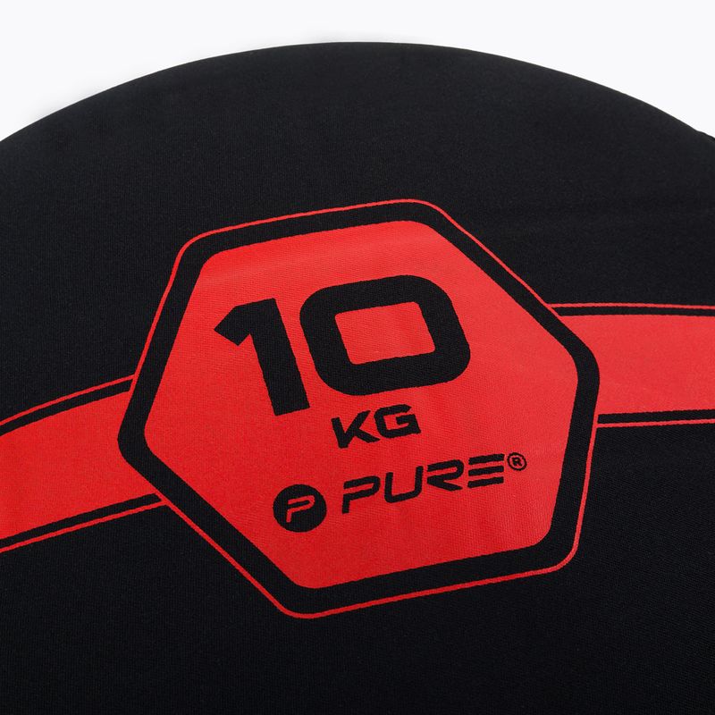 Worek z piaskiem Pure2Improve Sandbell 10 kg czarny P2I201250 3