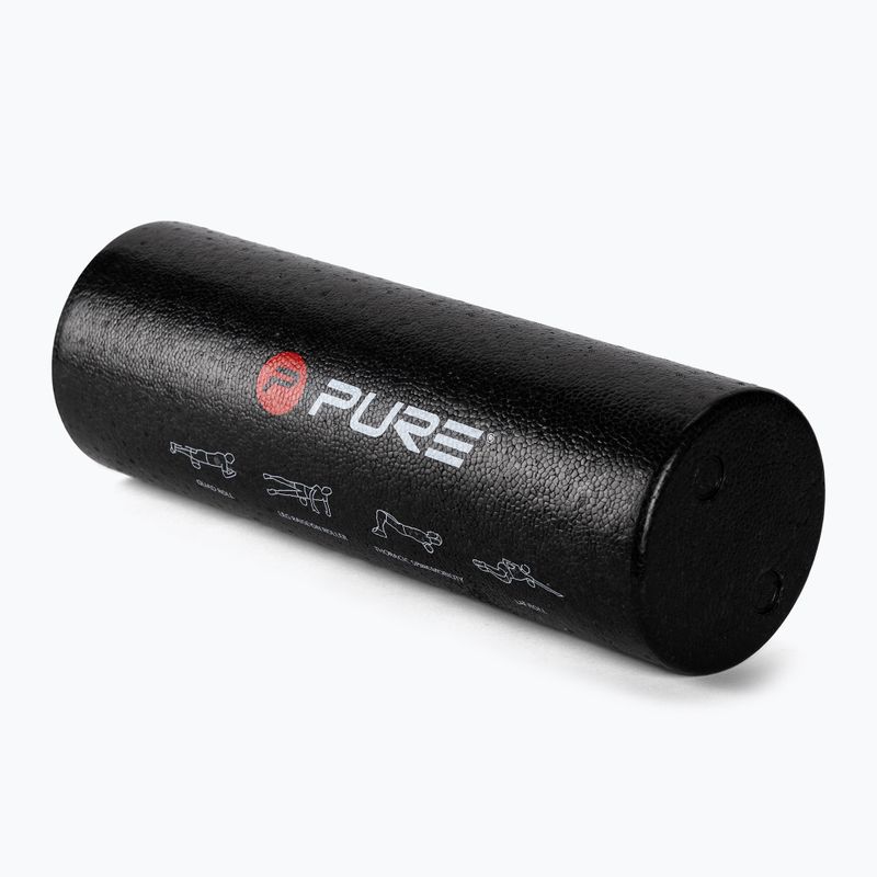 Roller do ćwiczeń Pure2Improve Trainer czarny 3918