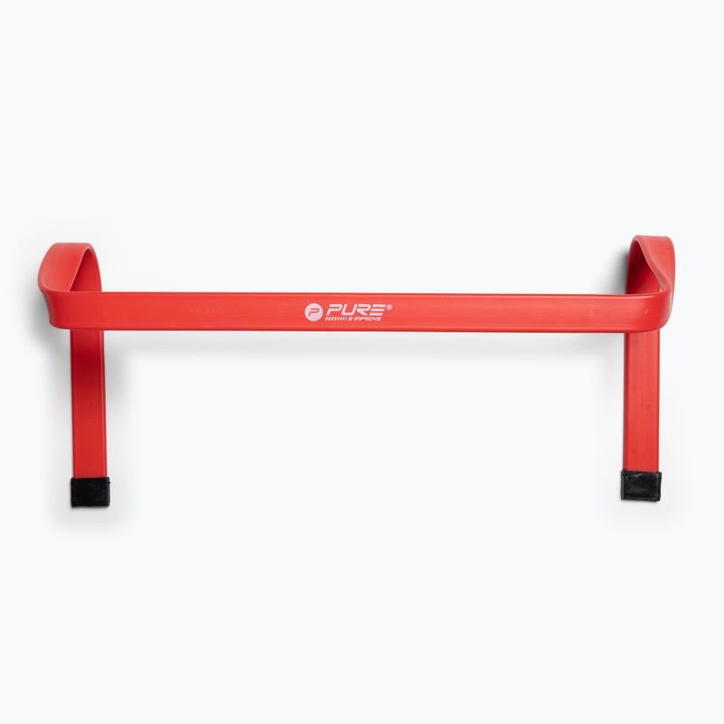 Płotki koordynacyjne elastyczne Pure2Improve Flexible Hurdles 15 cm czerwone 3587 2