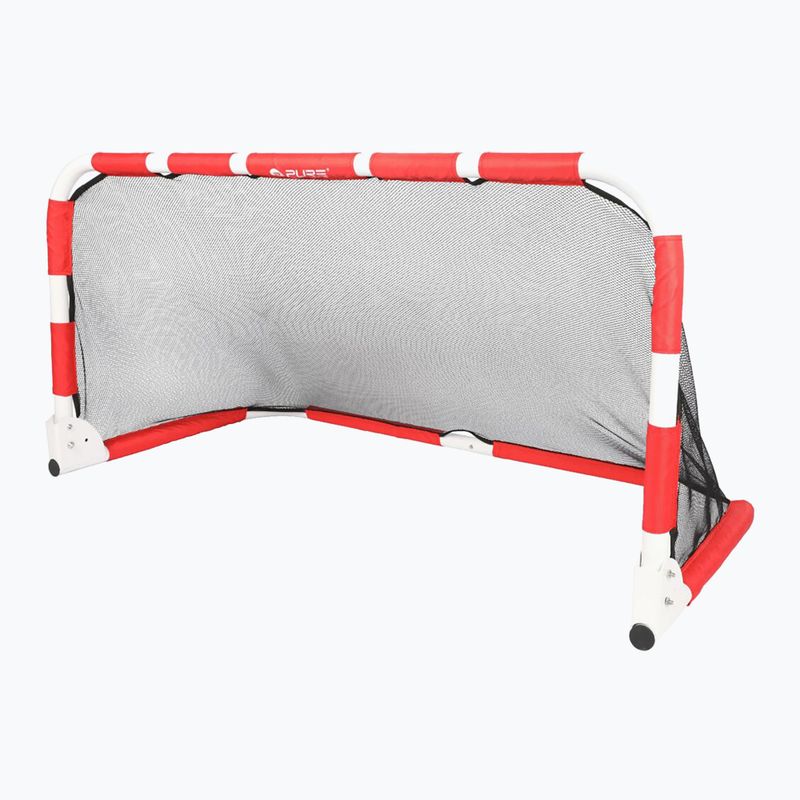 Bramka do piłki nożnej Pure2Improve Foldable grey/red 2