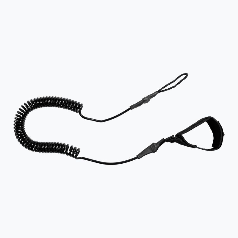 Leash do deski SUP Pure4Fun Coil Leash black/grey