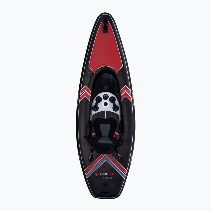 Kajak/SUP hybryda 1-osobowy Pure4Fun Tri Purpose 305 cm black/red/white 2