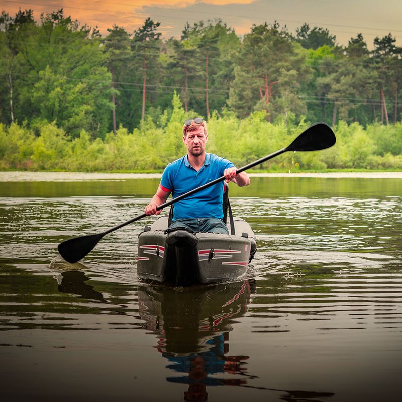 Kajak/SUP hybryda 1-osobowy Pure4Fun Dual Purpose 380 cm black/red/white 17