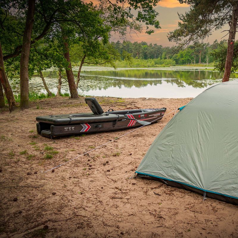 Kajak/SUP hybryda 1-osobowy Pure4Fun Dual Purpose 380 cm black/red/white 23