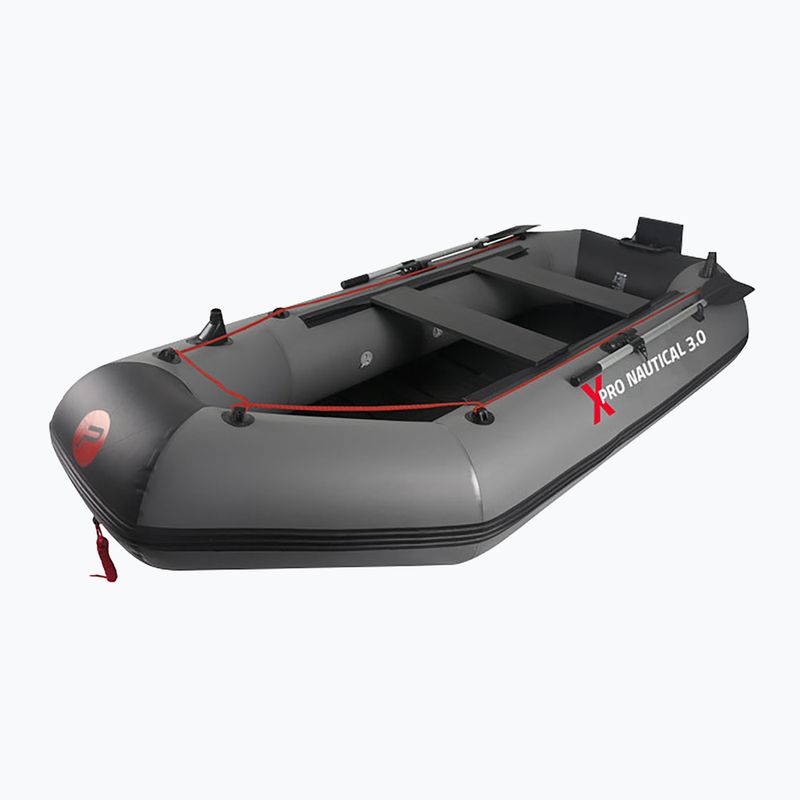 Ponton 4-osobowy Pure4Fun XPRO Nautical 3.0 grey/black/red 2