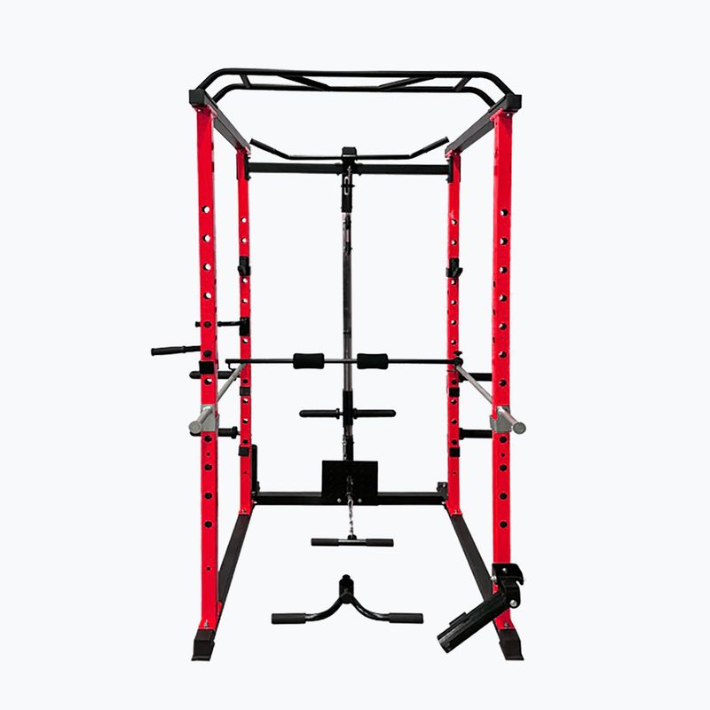 Klatka treningowa Pure2Improve Powerrack czerwono-czarna P2I820000 3