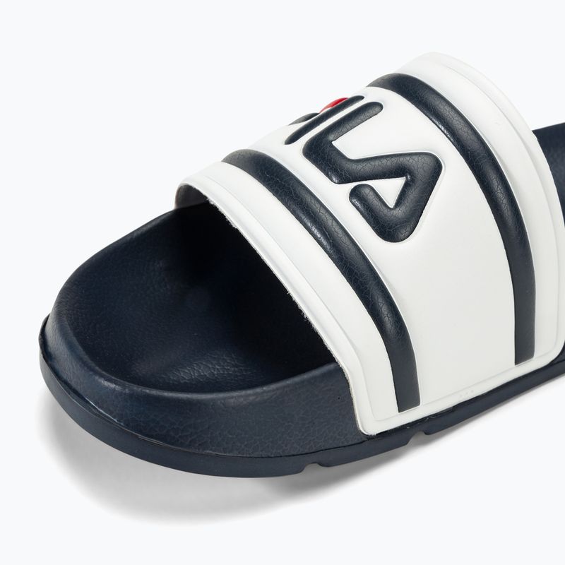 Klapki męskie FILA Morro Bay white / fila navy 7