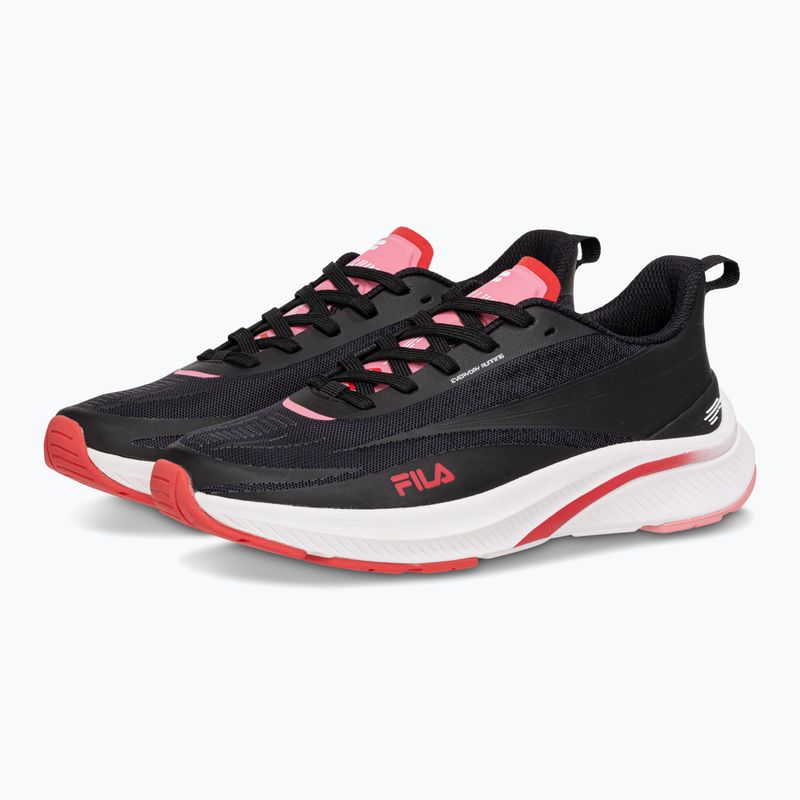 Buty damskie FILA Beryllium black/fiery red 2