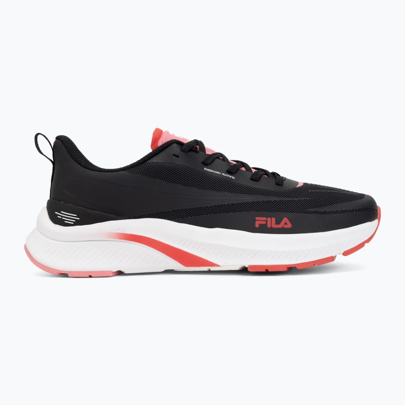 Buty damskie FILA Beryllium black/fiery red 2