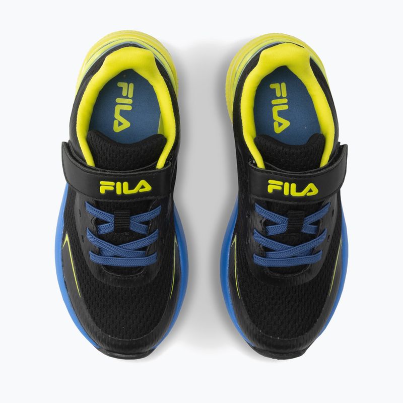 Buty dziecięce FILA Crusher V black / vallarta blue 4