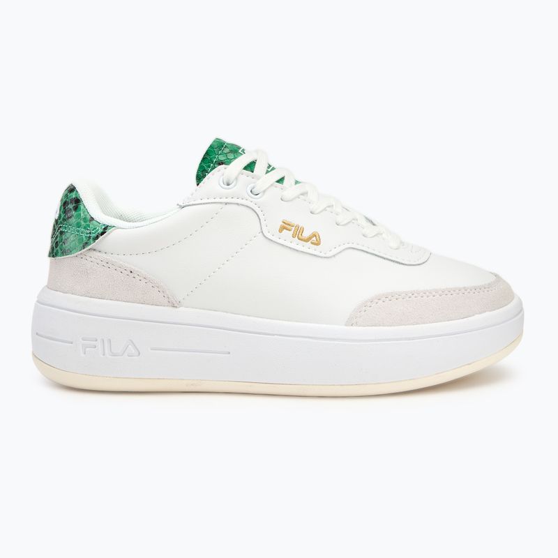 Buty damskie FILA Premium F white/verdant green 2