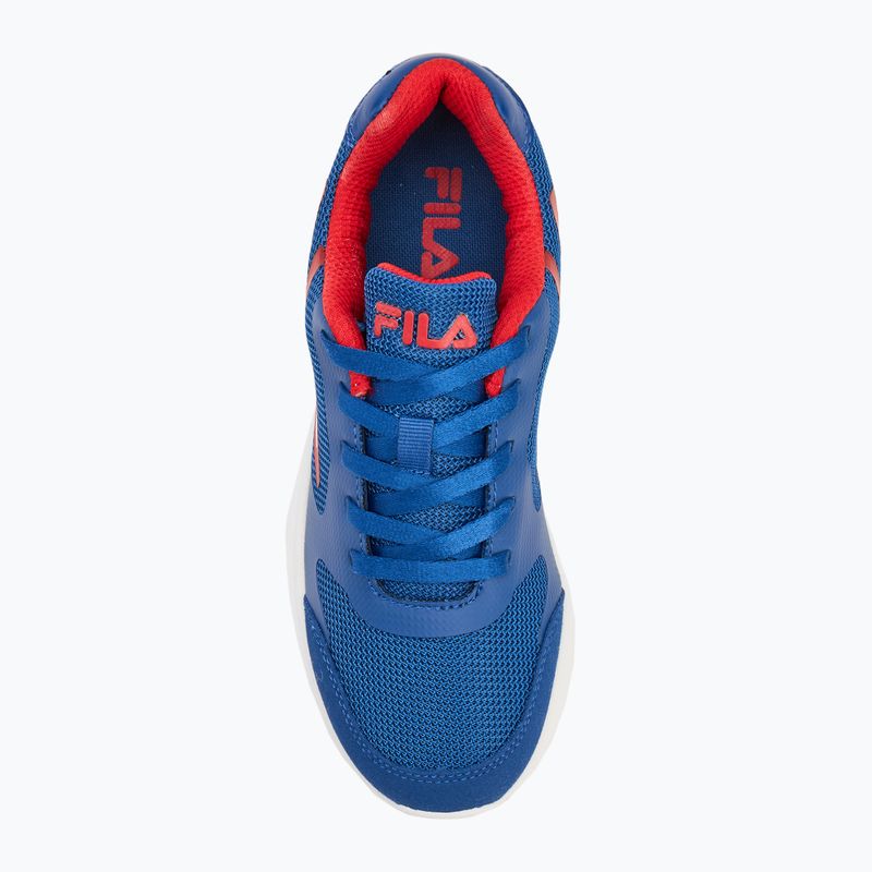 Buty dziecięce FILA Jumbler Active blue quartz/fila red 5