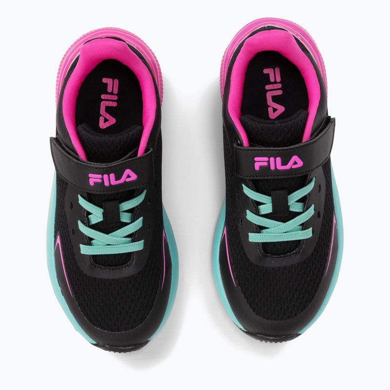 Buty dziecięce FILA Crusher V black / pink glo 5