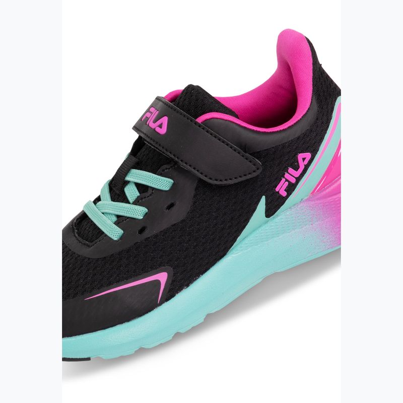 Buty dziecięce FILA Crusher V black / pink glo 6