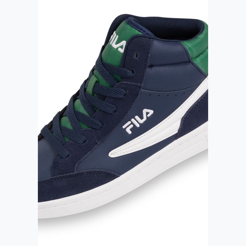 Buty dziecięce FILA Crew Mid fila navy/verdant green 6