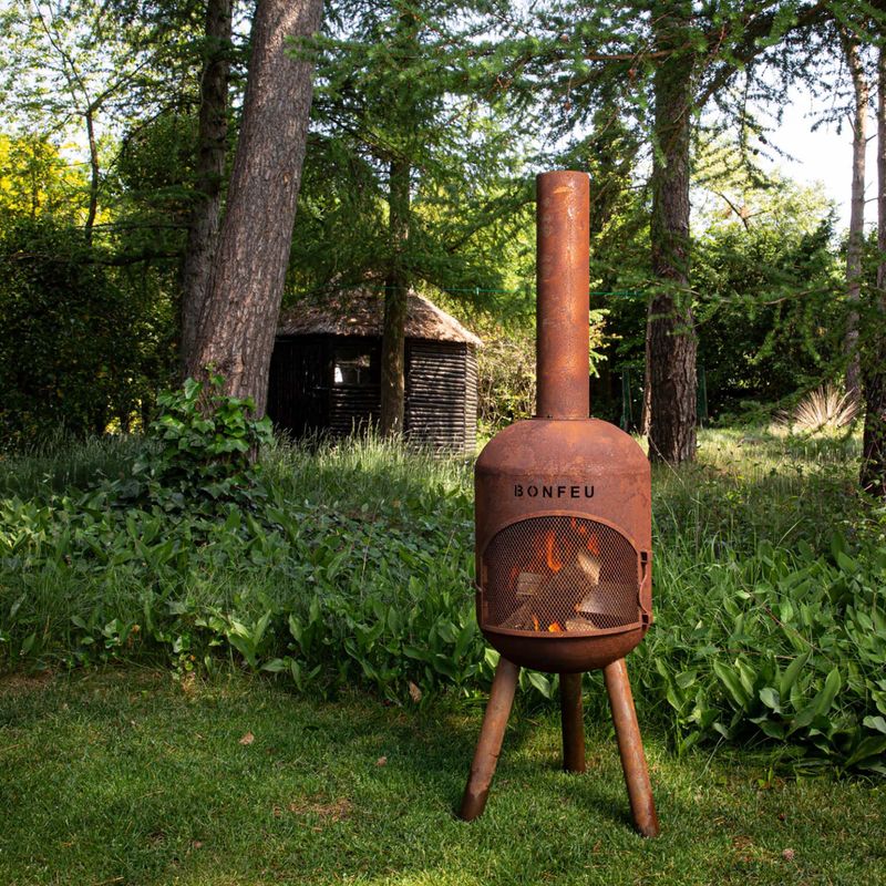 Kominek ogrodowy BonFeu Bonsolo corten 8
