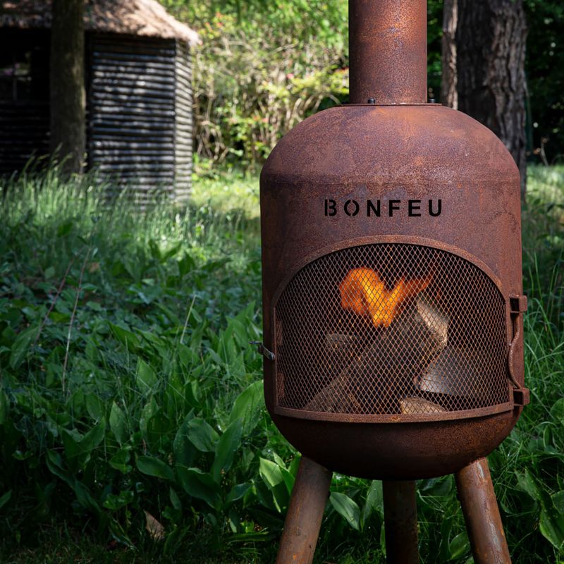 Kominek ogrodowy BonFeu Bonsolo corten 9