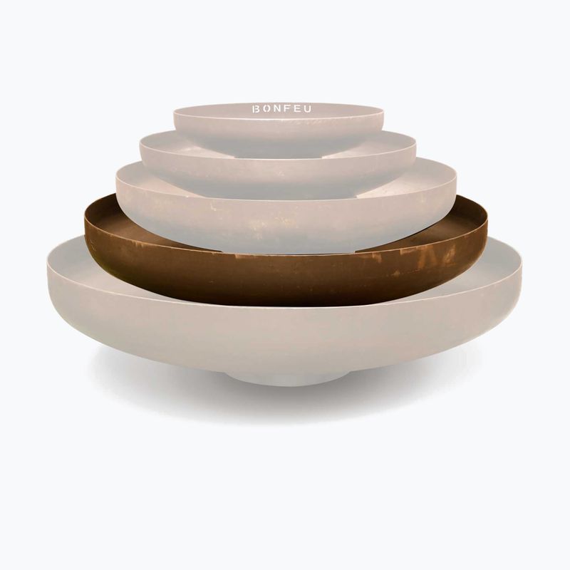 Kominek ogrodowy BonFeu BonBowl corten 3