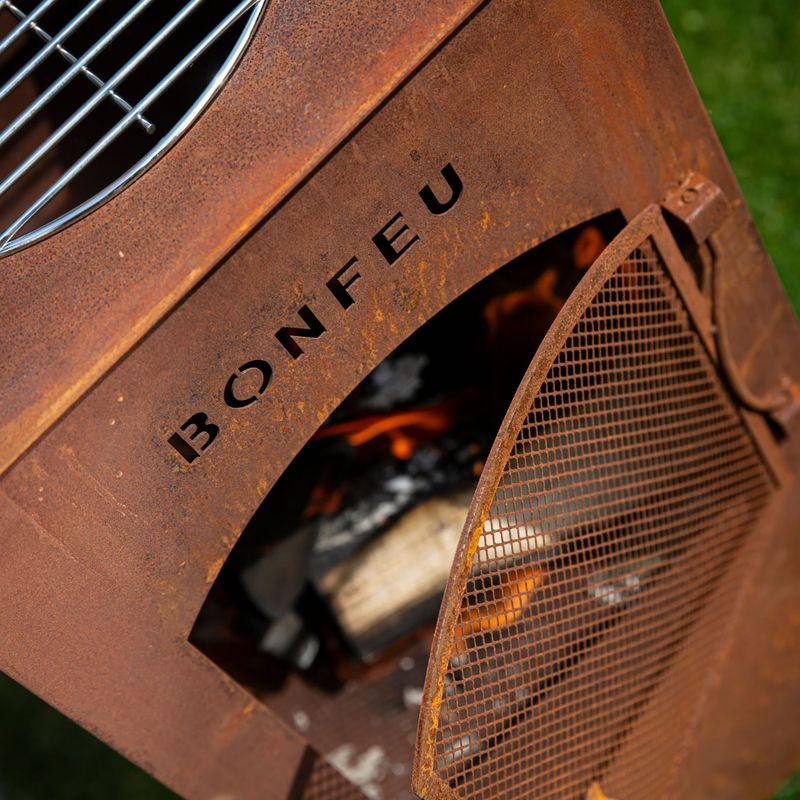 Kominek ogrodowy BonFeu BonCarré corten 8