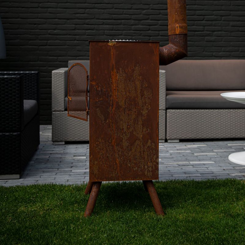 Kominek ogrodowy BonFeu BonCarré corten 9