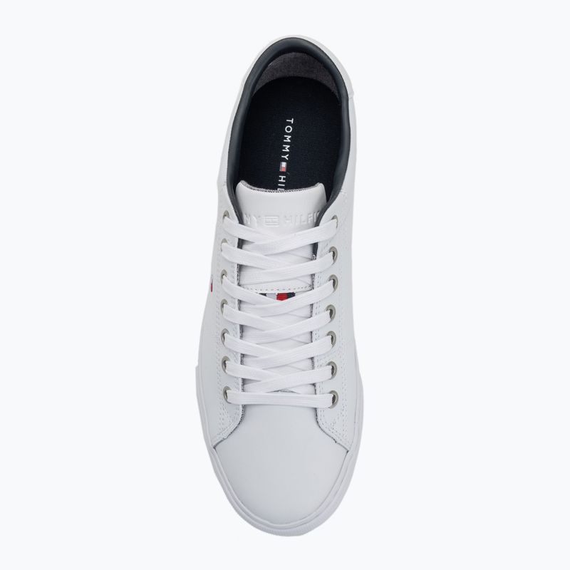 Buty męskie Tommy Hilfiger Essential Leather Sneaker white 5