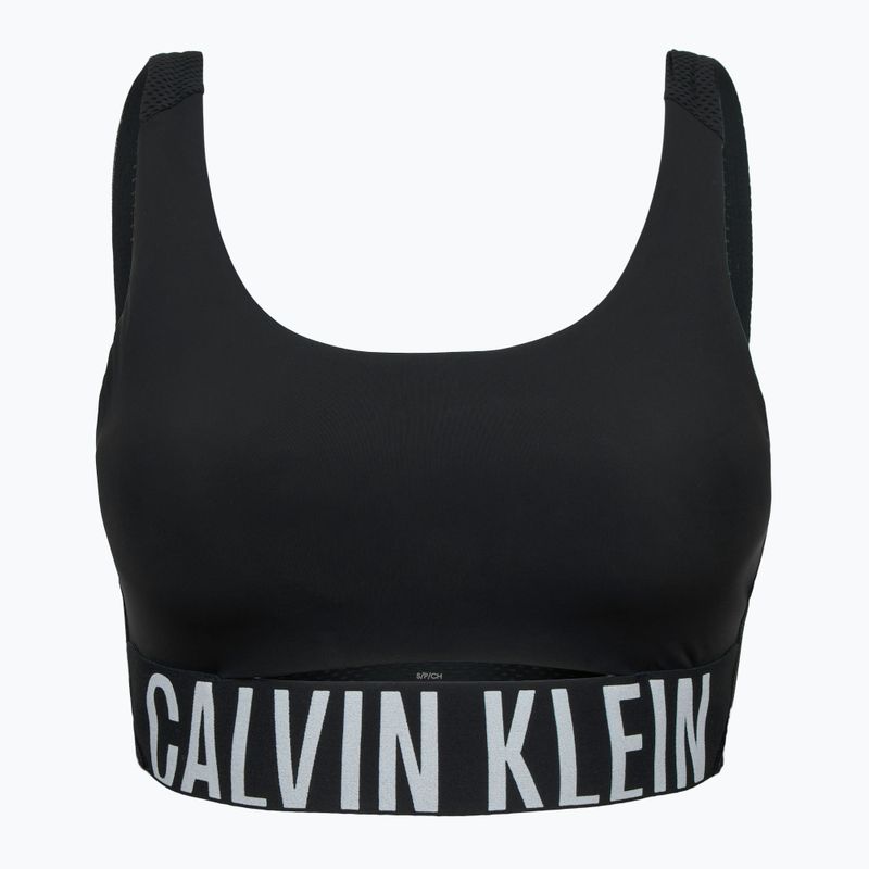 Biustonosz treningowy Calvin Klein LVGWS5K149 Intense Power Medium Mesh black
