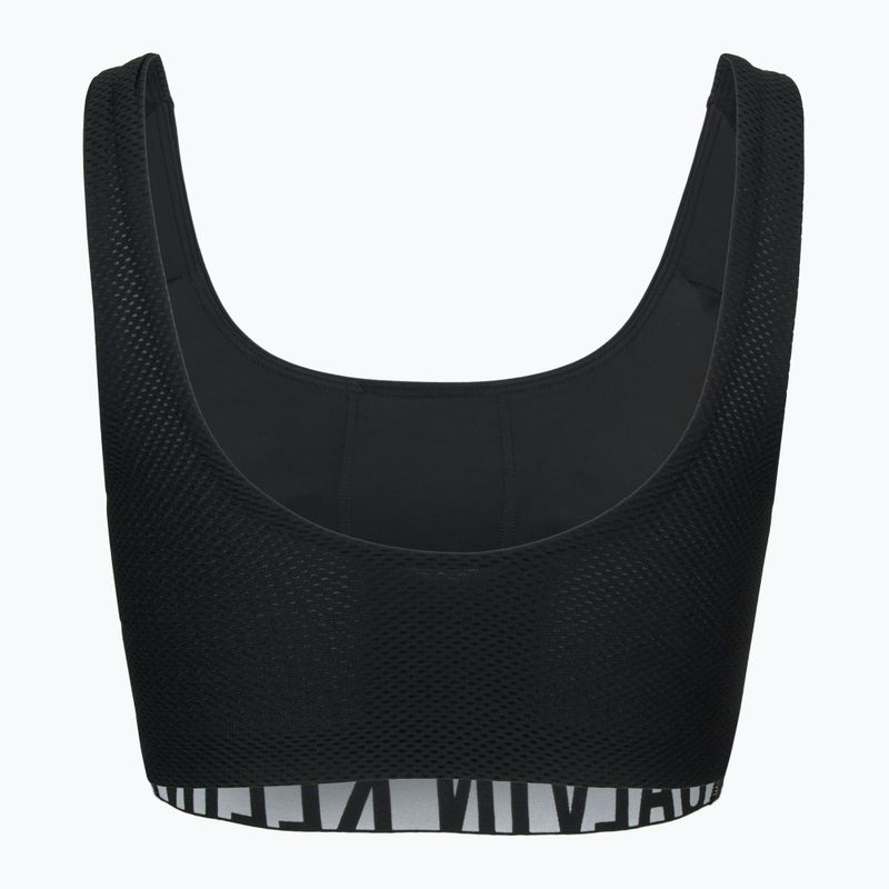 Biustonosz treningowy Calvin Klein LVGWS5K149 Intense Power Medium Mesh black 2
