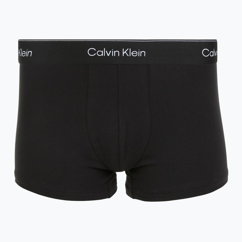 Bokserki Calvin Klein LV00NB4393 Trunk 5 par black/dyed to mach/white 2