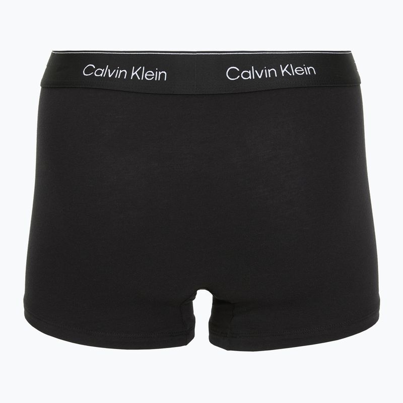 Bokserki Calvin Klein LV00NB4393 Trunk 5 par black/dyed to mach/white 3