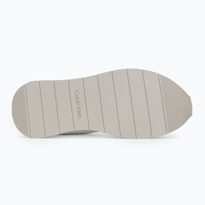 Buty męskie Calvin Klein HM0HM01897 Low Prof Runn Laceup Tape triple bright white 4